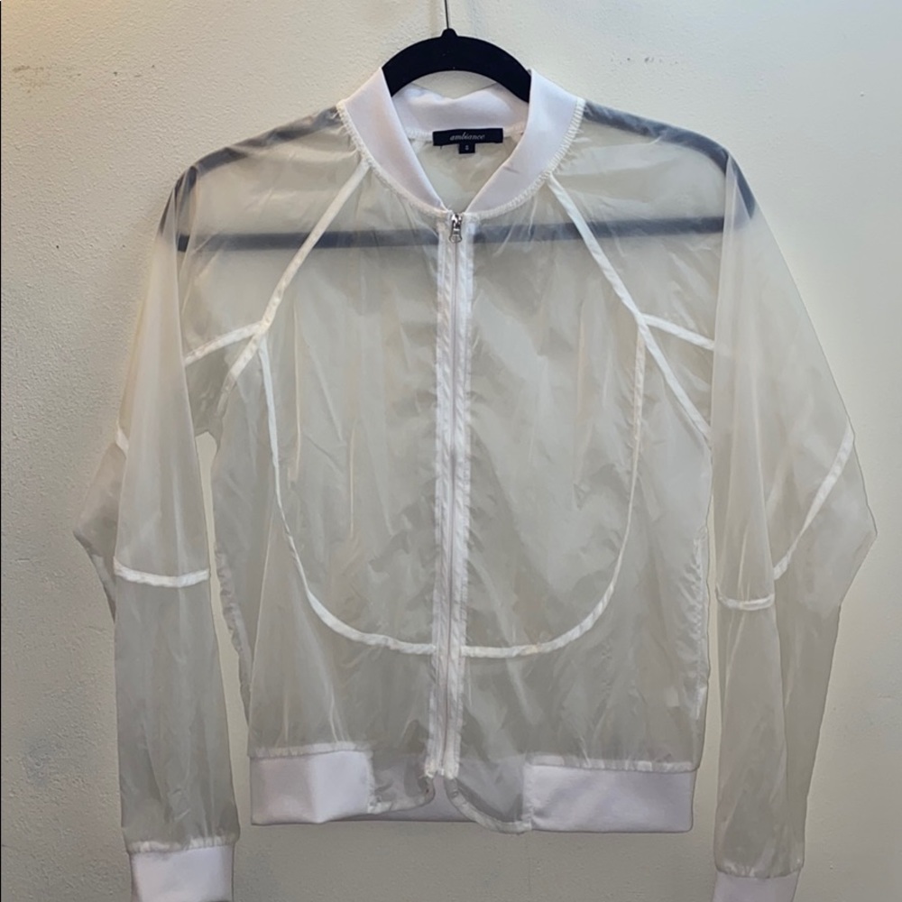 See through thin jacket